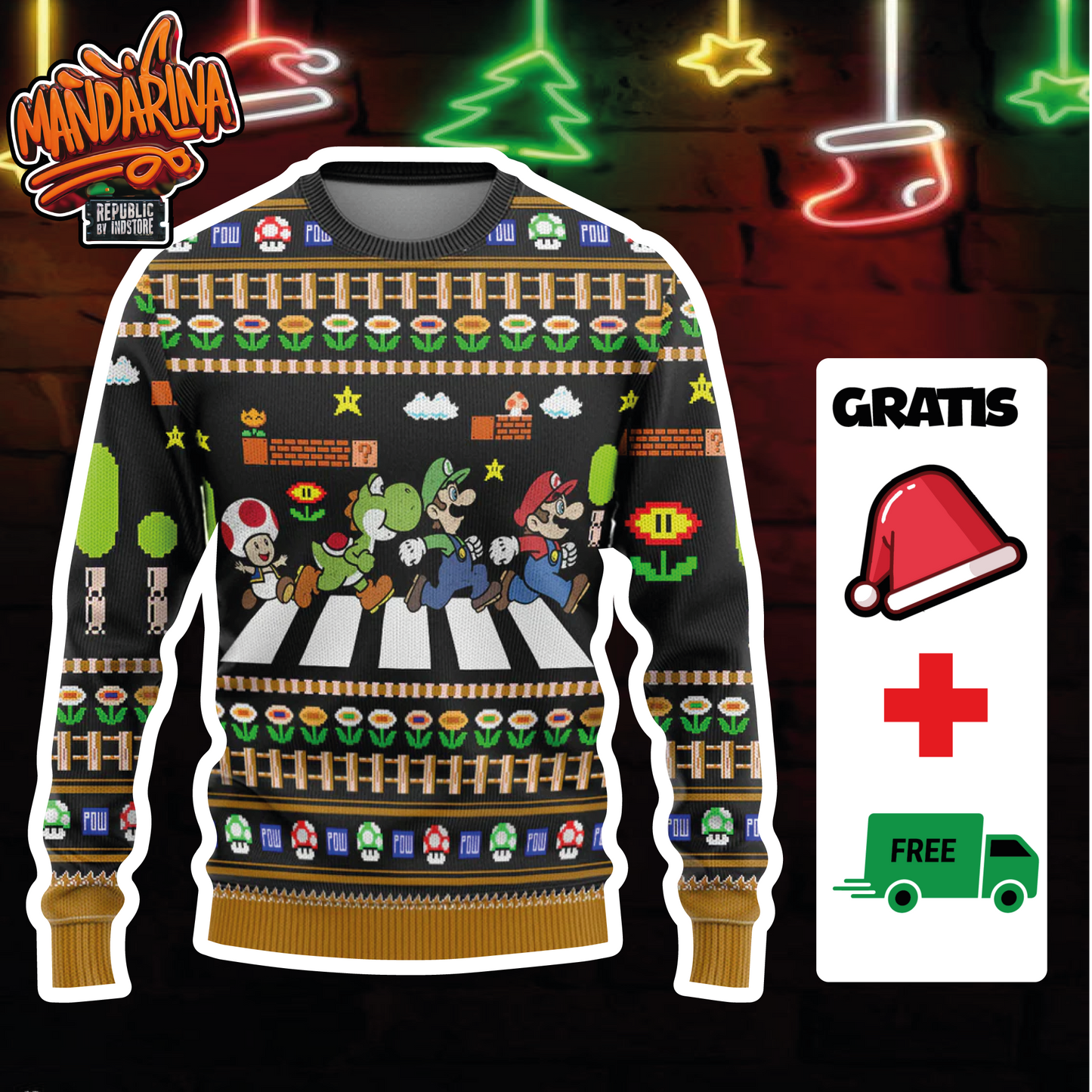 Ugly Sweaters - Super Mario World