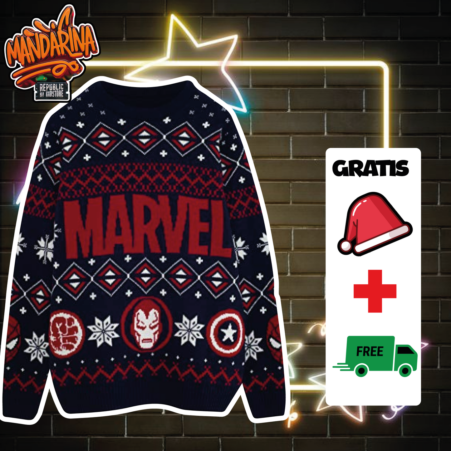 Ugly Sweaters - Marvel Clasic