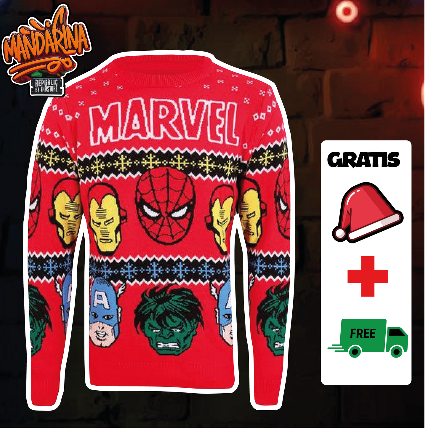 Ugly Sweaters - Marvel