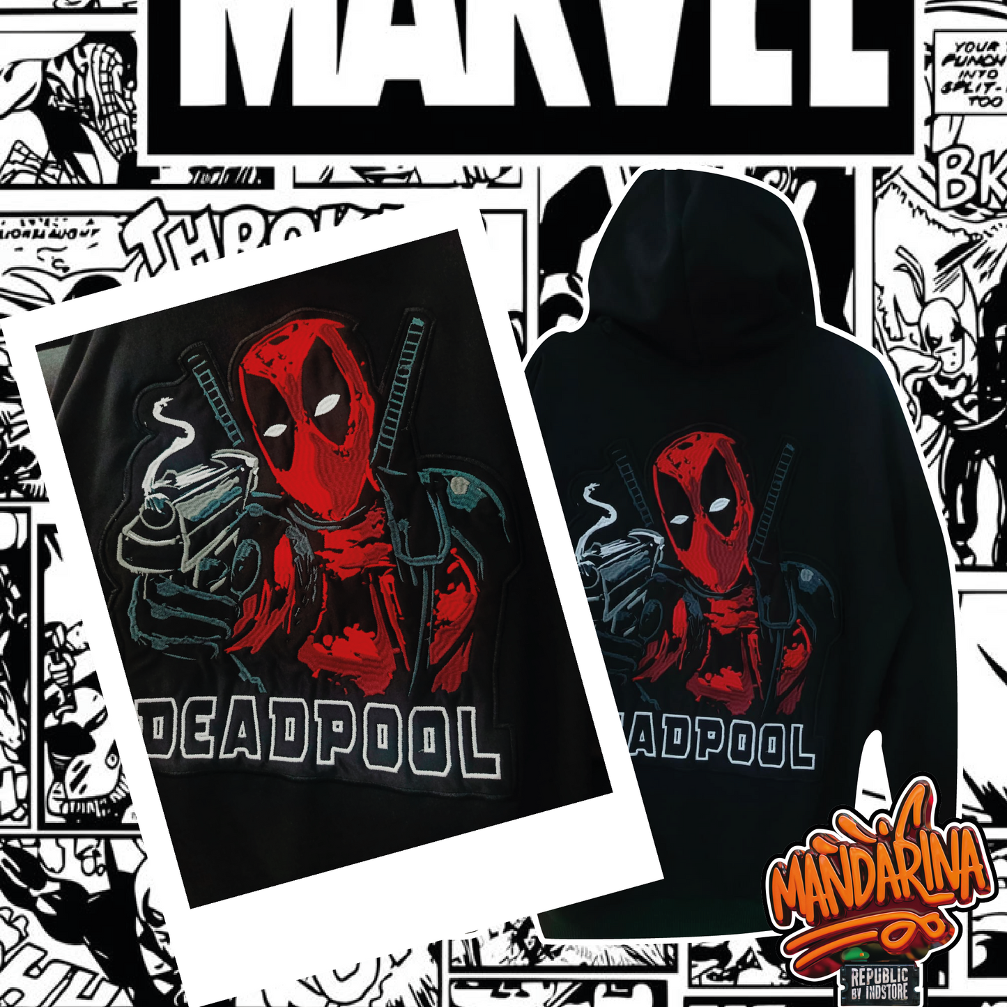 🔥 Hoodie Deadpool – Edición Limitada 🔥
