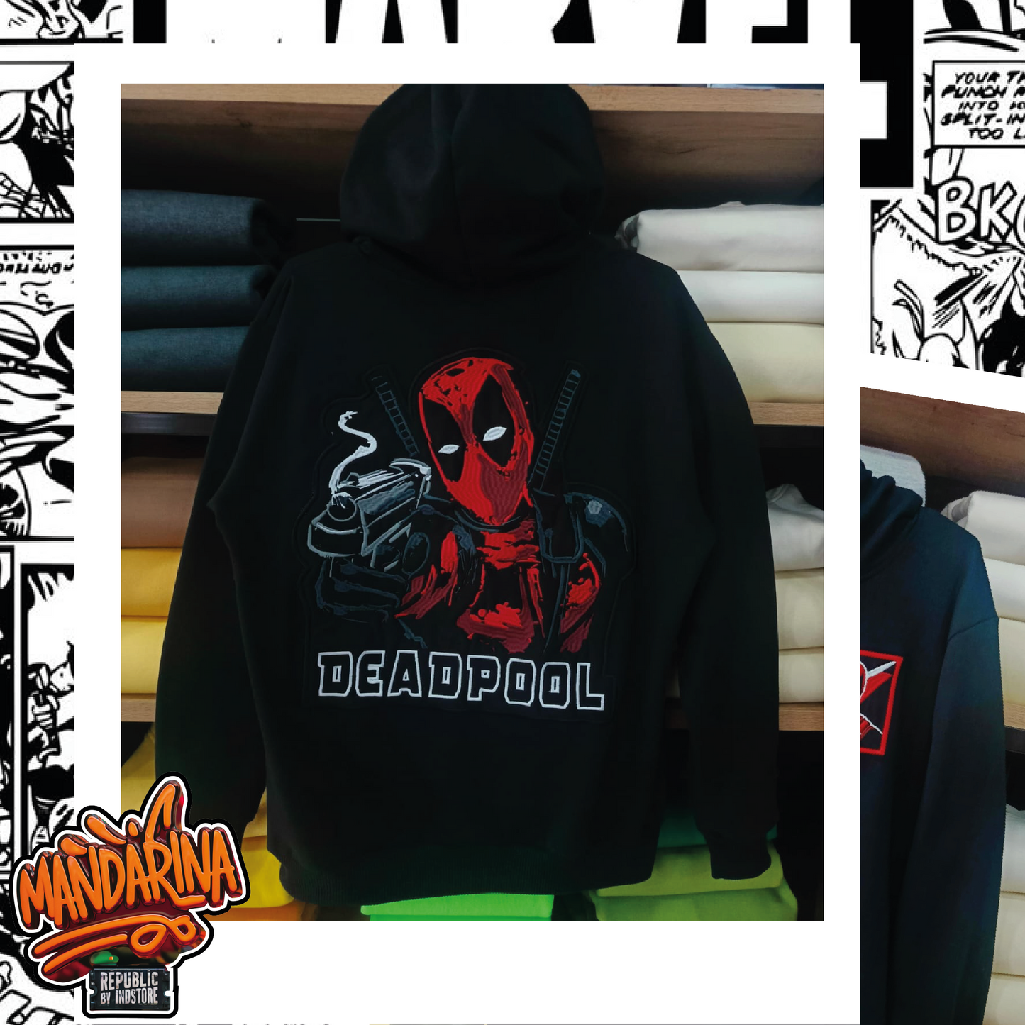 🔥 Hoodie Deadpool – Edición Limitada 🔥