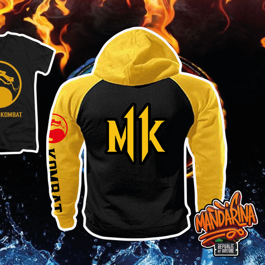 Hoodie Mortal Kombat Amarillo