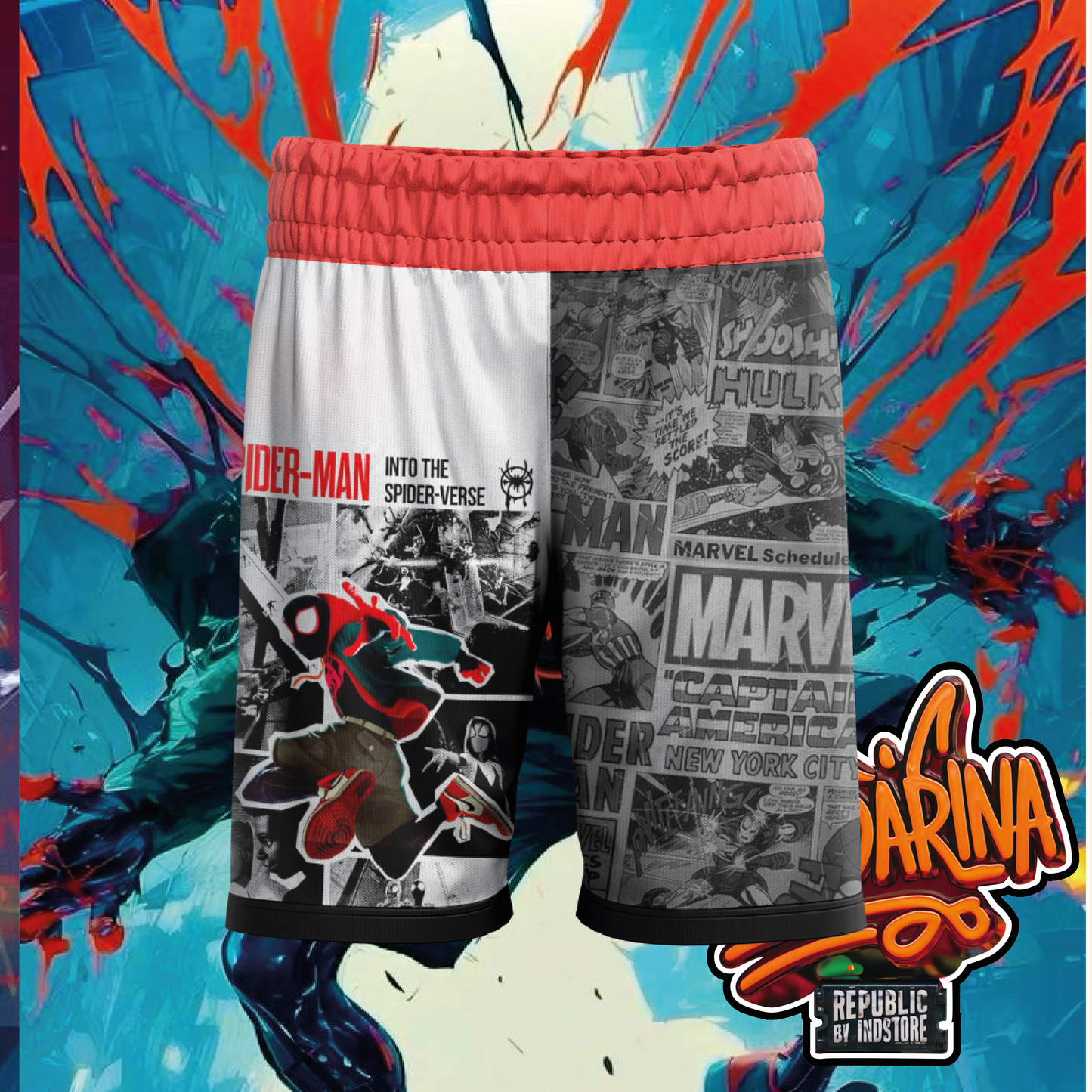 Pantaloneta Miles Morales 🕷️ M7