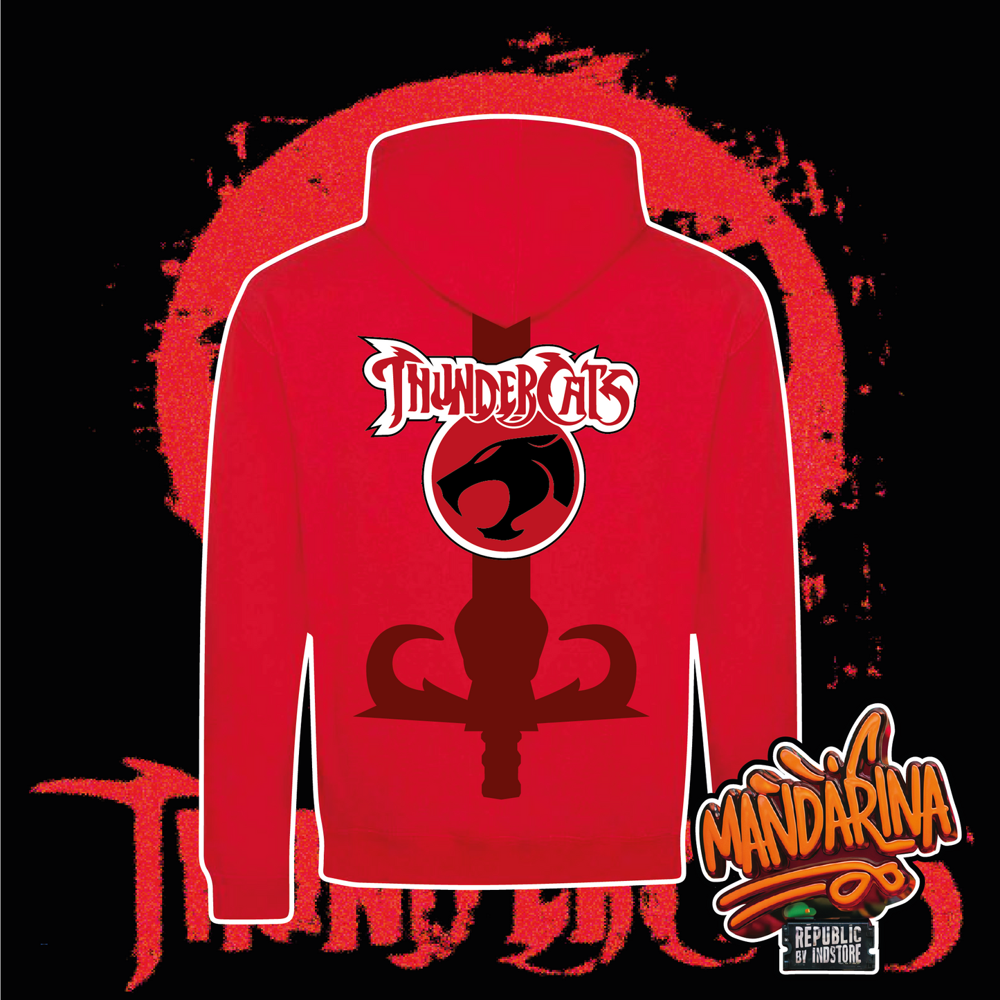 Hoodie Thundercats Red