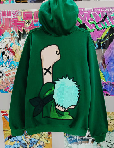 🔥 Hoodie One Piece – Zoro