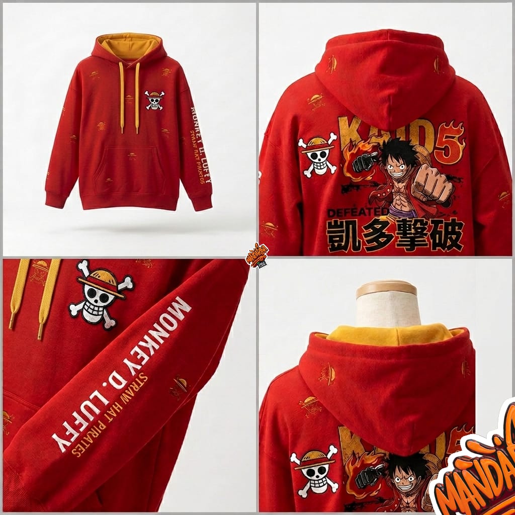 Hoodie One Piece Luffy Ecuador | Nakamas Red Envío Gratis