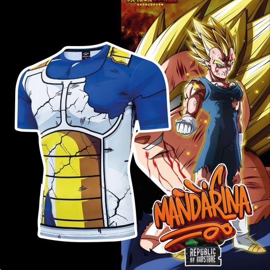 Camisetas Dragon Ball - Vegeta