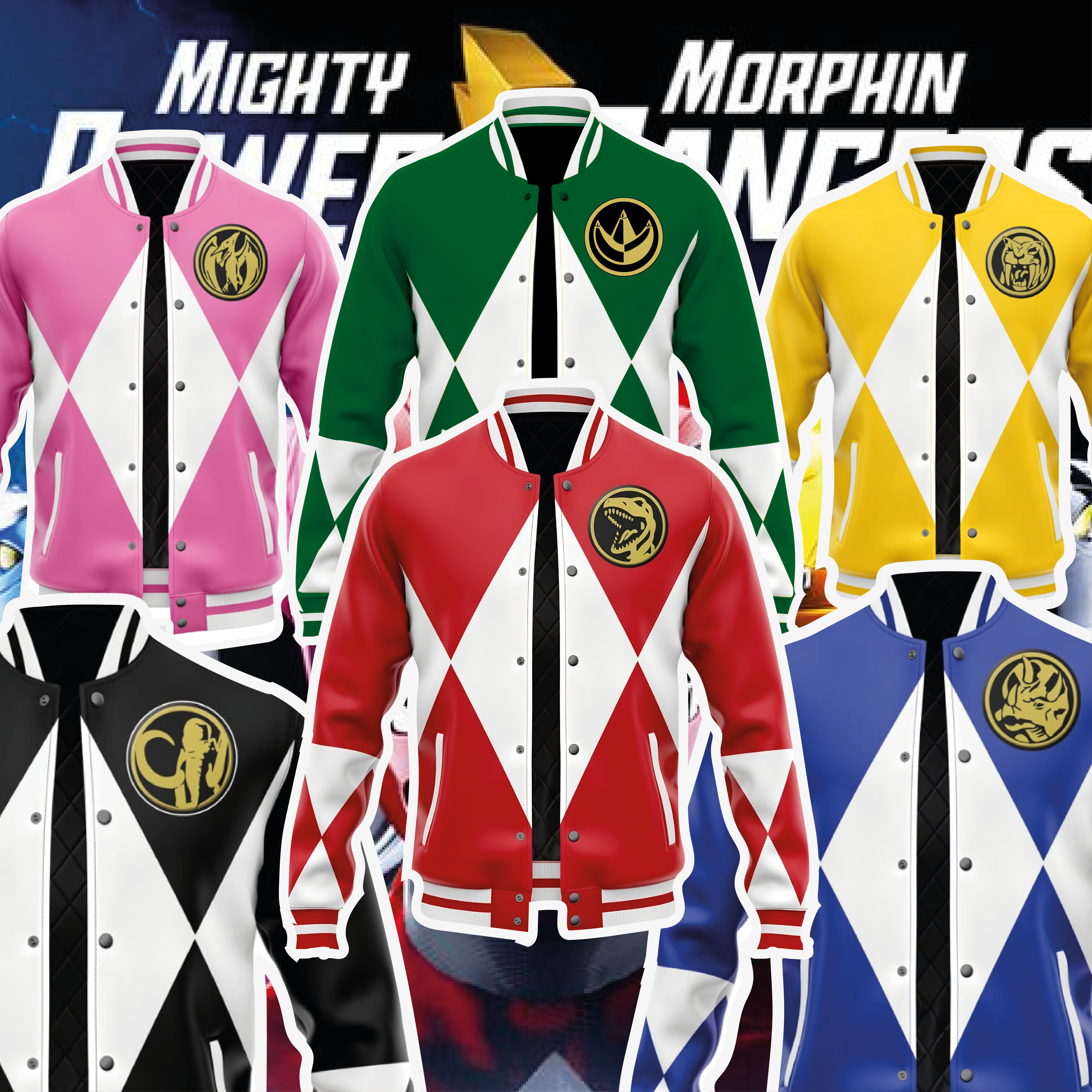 ¡Colección Power Rangers – Elige tu Ranger favorito! – Mandarina Republic