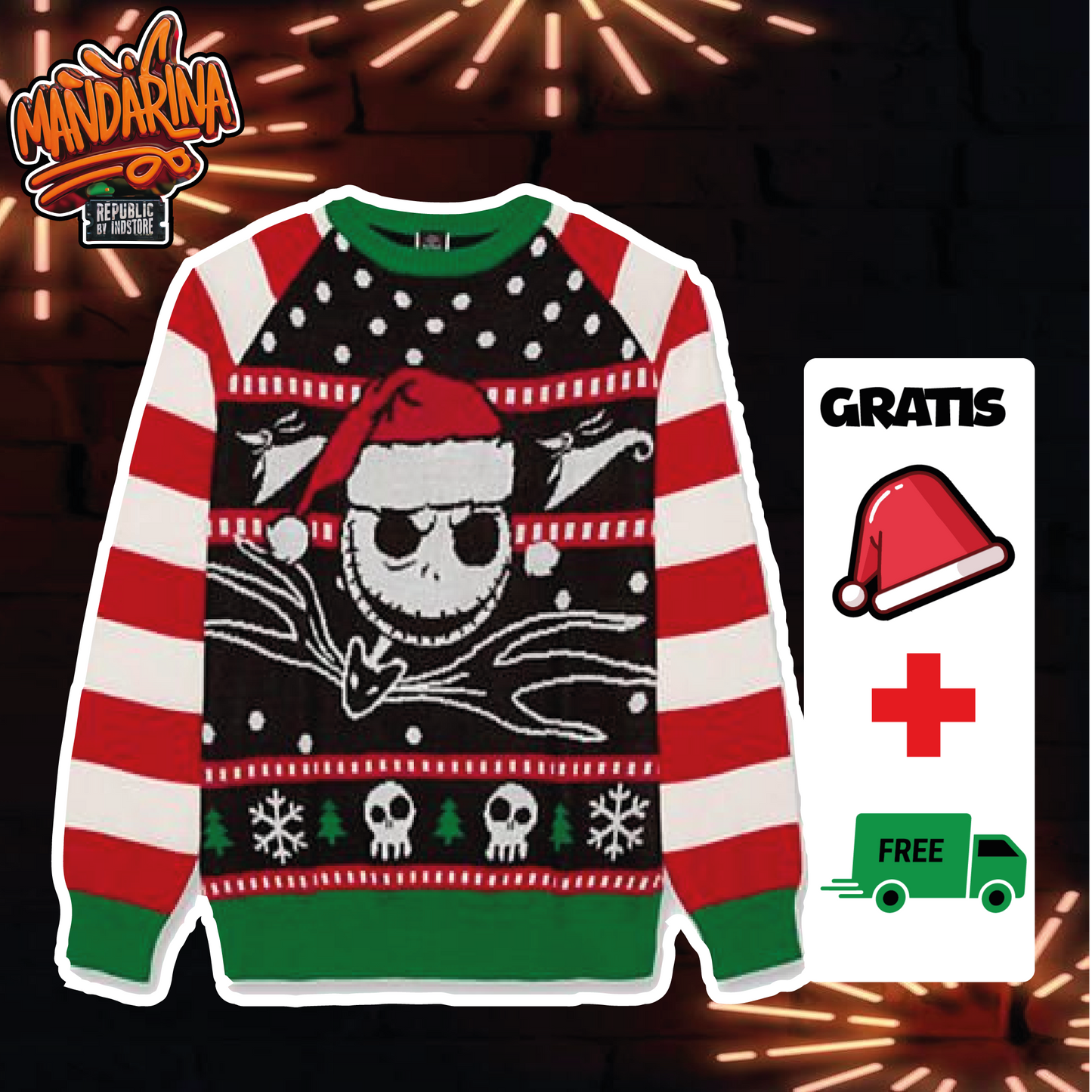 Ugly Sweaters - Jack Skellington