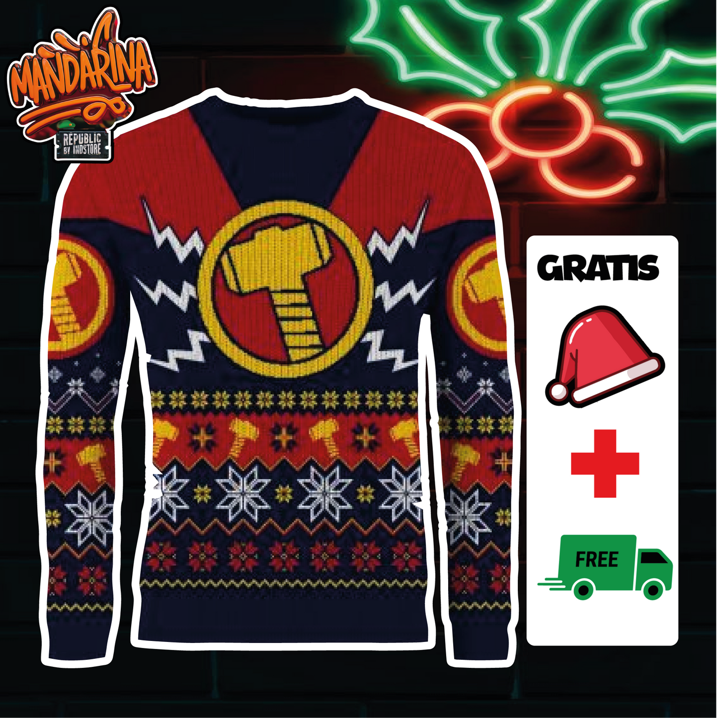 Ugly Sweaters - Thor