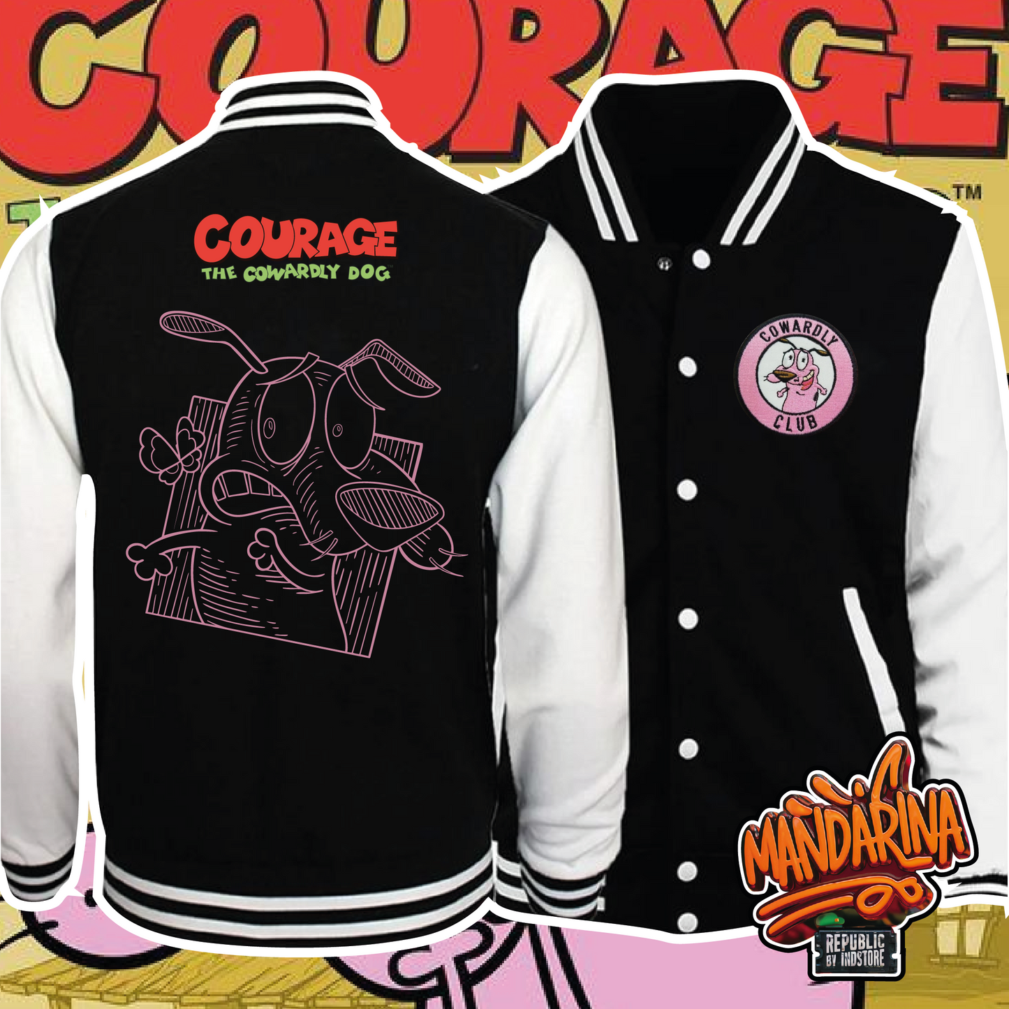 Chaqueta Coraje el Perro Cobarde