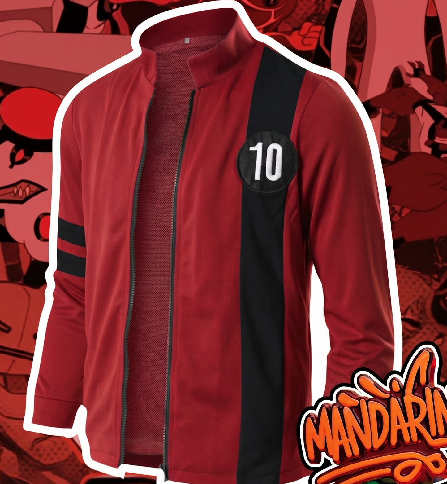 Chaqueta de Ben 10 - ROJA