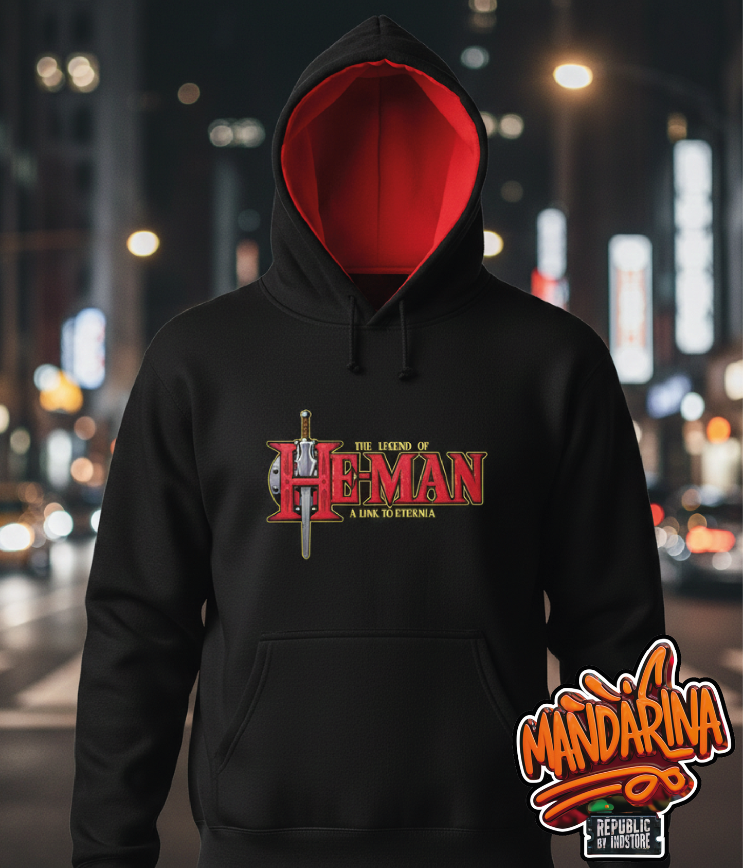 Hoodie He-Man M1 Ecuador | Sudadera Retro 80s - Envío Gratis