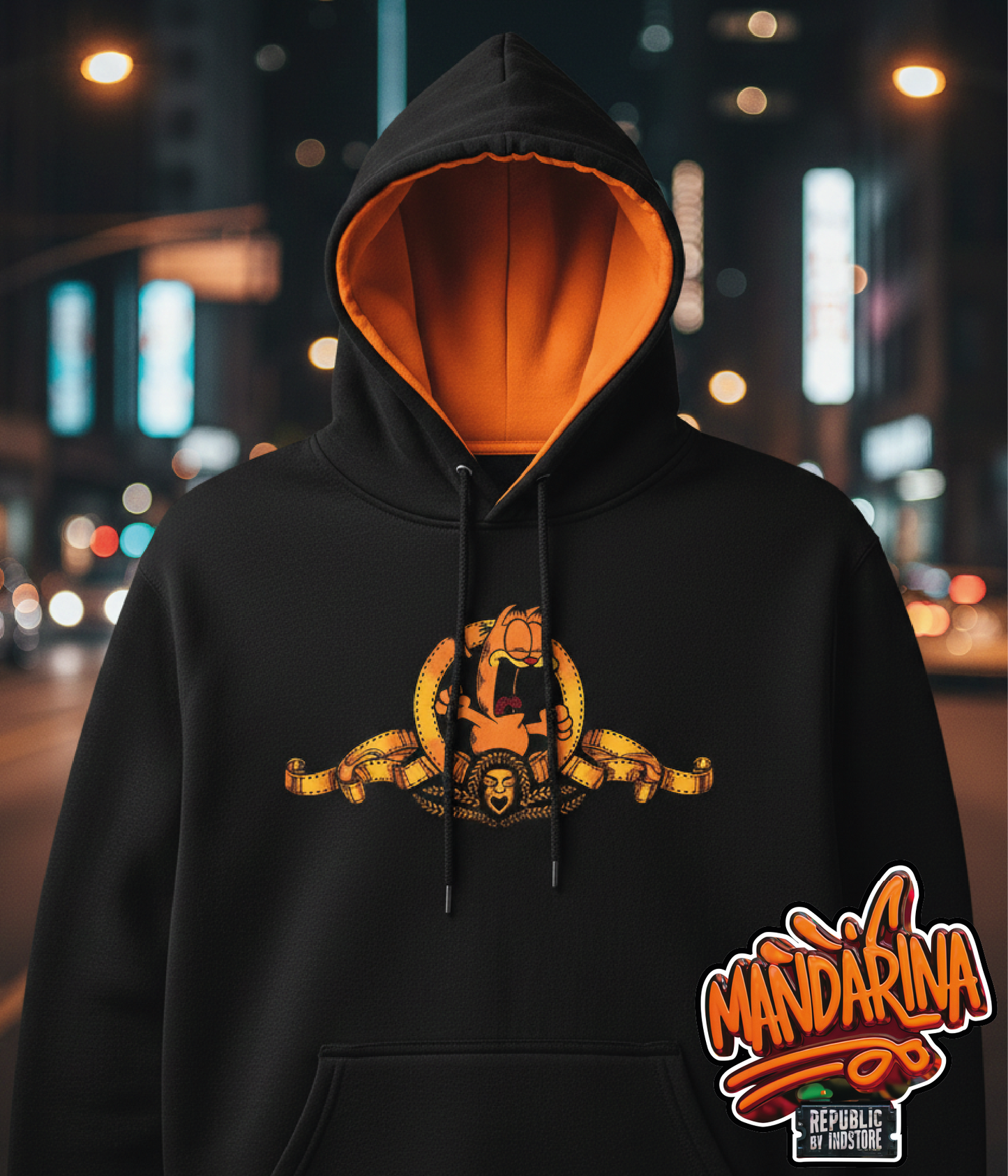 Hoodie Garfield Ecuador | Sudadera Retro Divertida - Envío Gratis