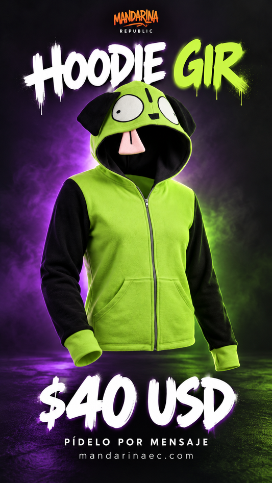 Hoodie de Gir (Invasor Zim)