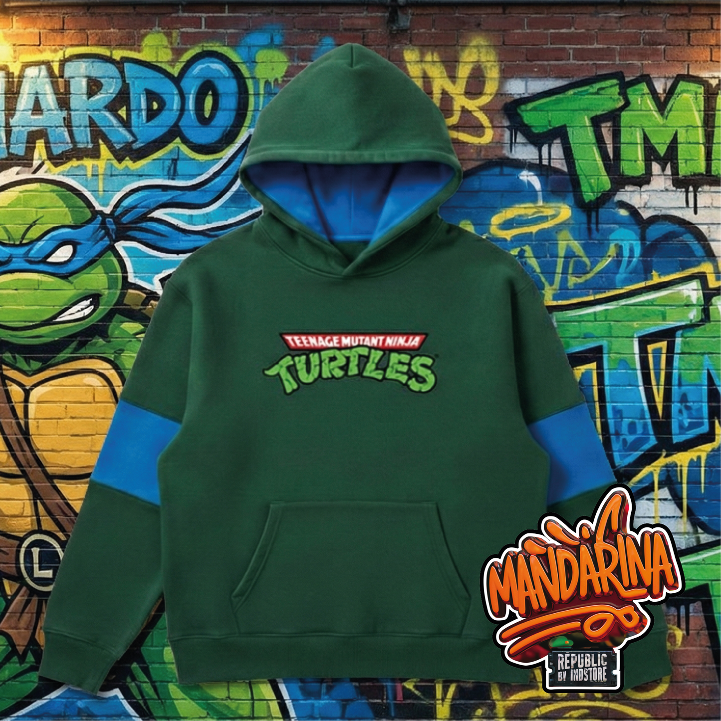 HOODIE TORTUGAS NINJA - LEONARDO