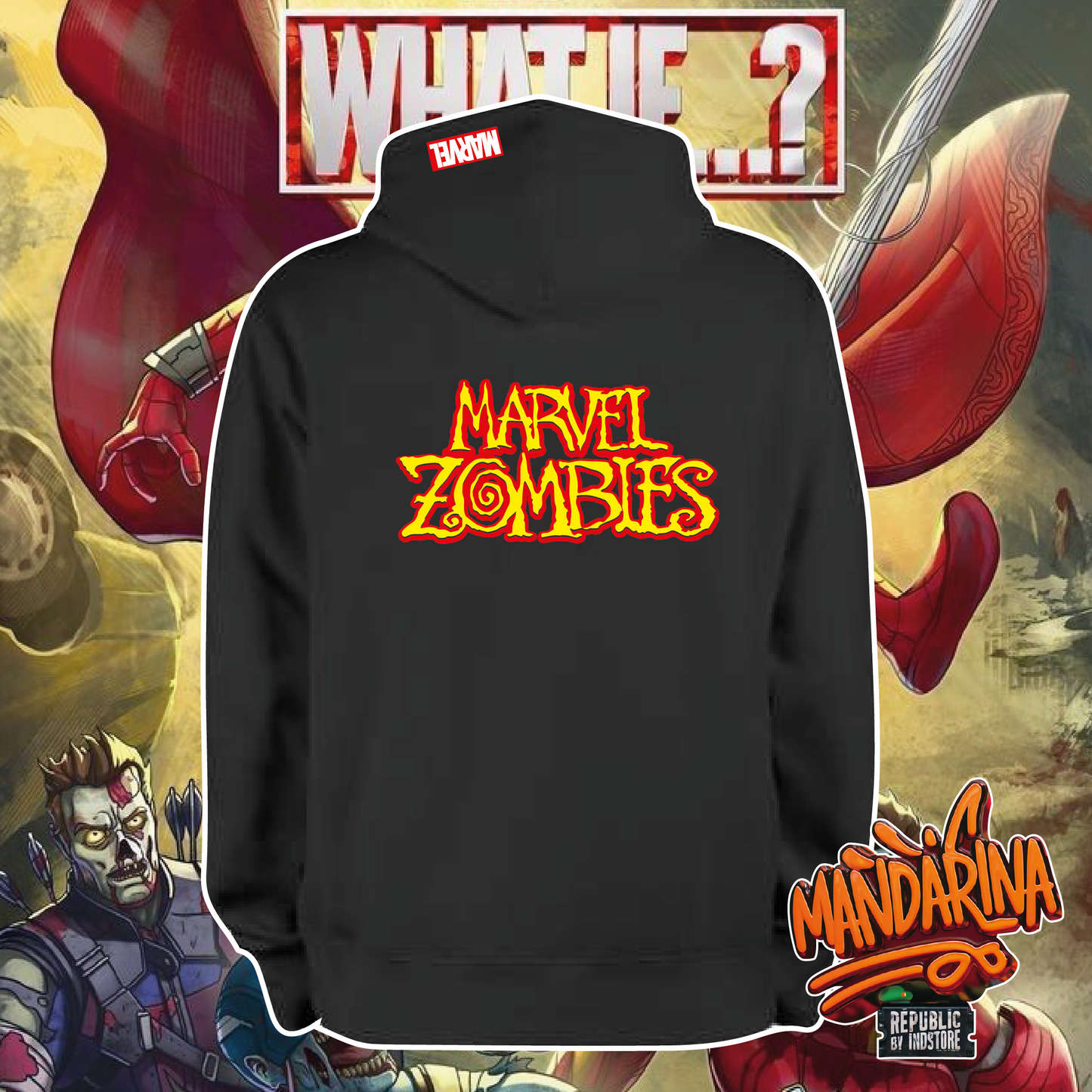 Hoodie Marvel Zombies – Spiderman