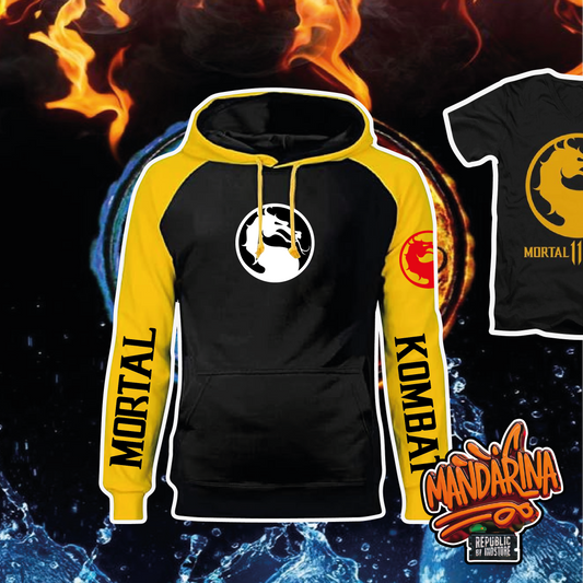 Hoodie Mortal Kombat Amarillo