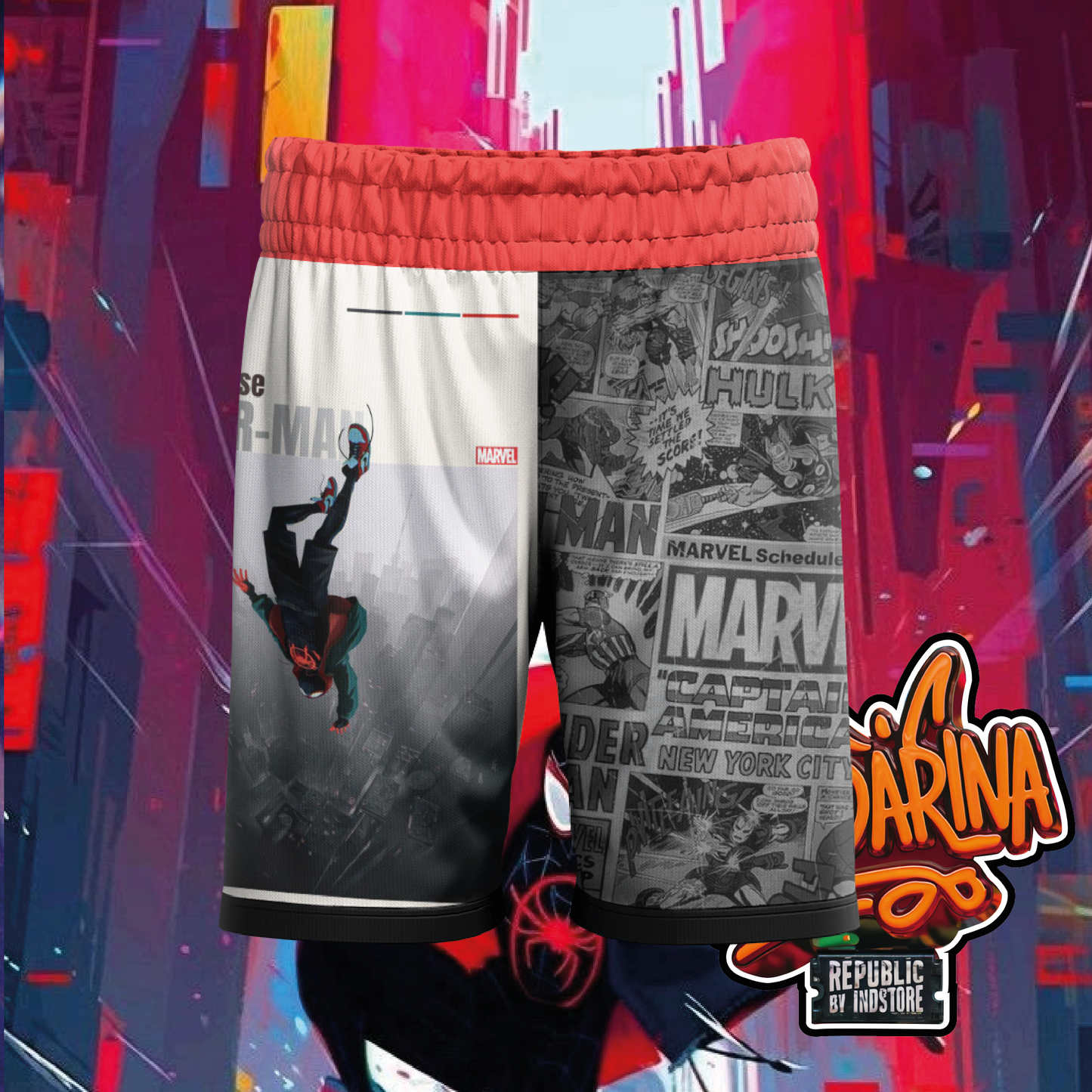 Pantaloneta Miles Morales 🕷️