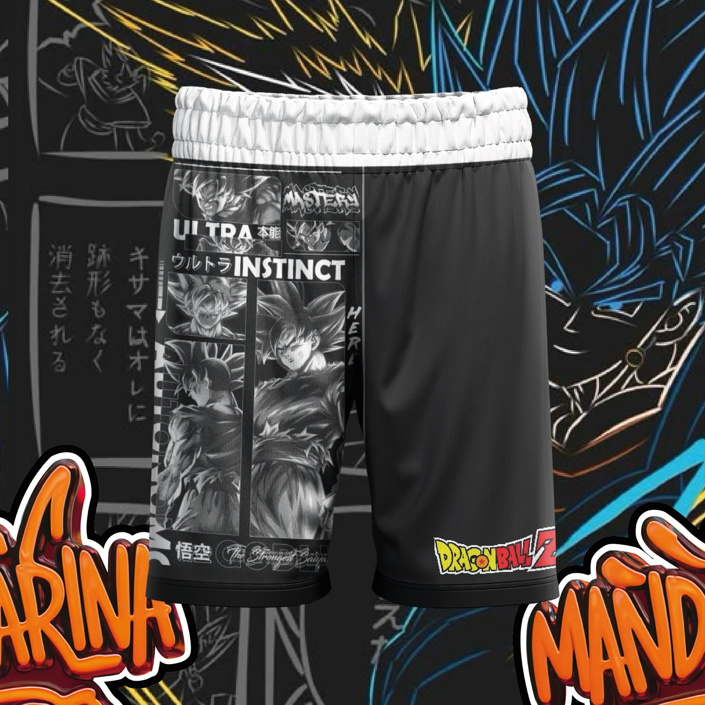 Pantaloneta Dragon Ball Z – Comodidad con poder Saiyajin