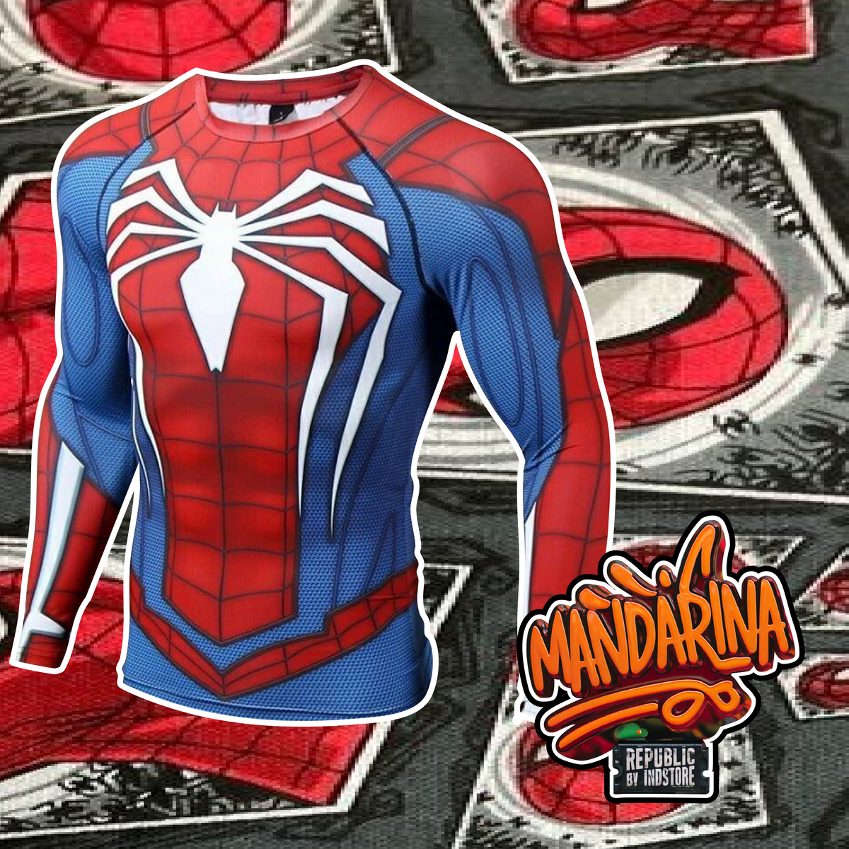 Camiseta Spider-Man Remastered – Mandarina Republic