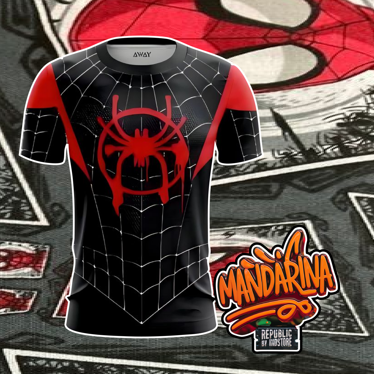 Camiseta Spiderman Miles Morales