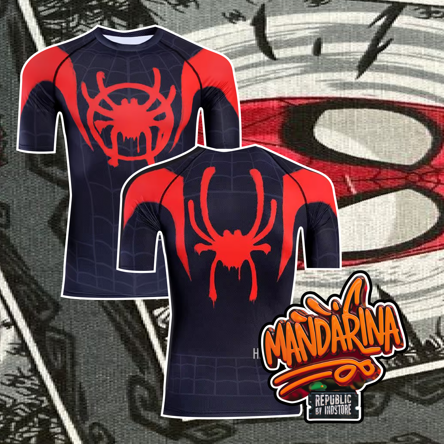 Camiseta Spiderman Miles Morales