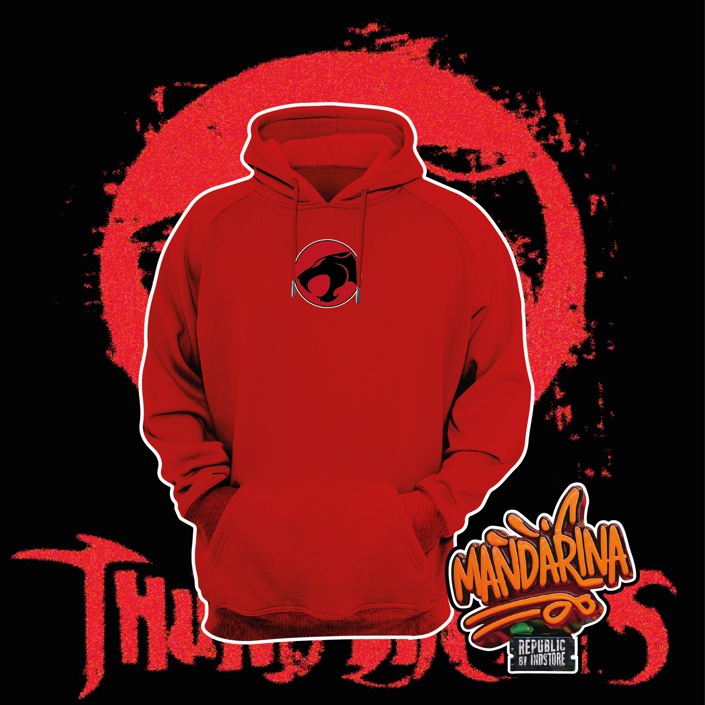 Hoodie Thundercats Red