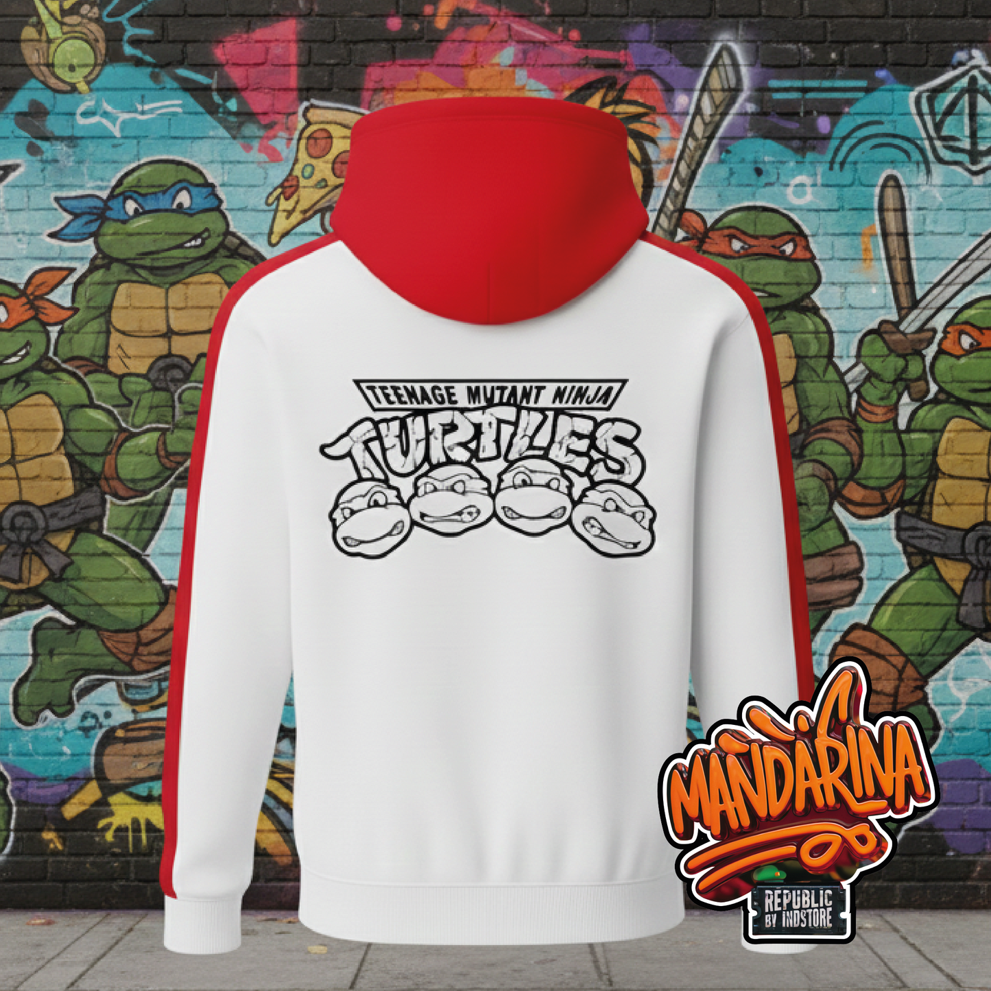 Hoodie Tortugas Ninja - Casey Jones