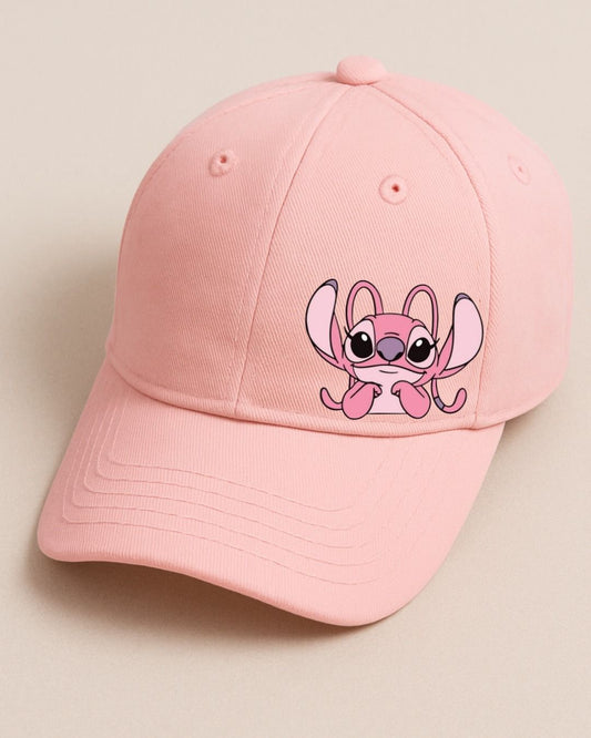 🌺 ¡Aloha estilo! Gorras estampadas de Lilo & Stitch – Pink