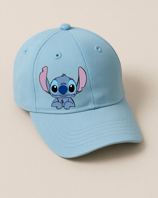 🌺 ¡Aloha estilo! Gorras estampadas de Lilo & Stitch – Blue