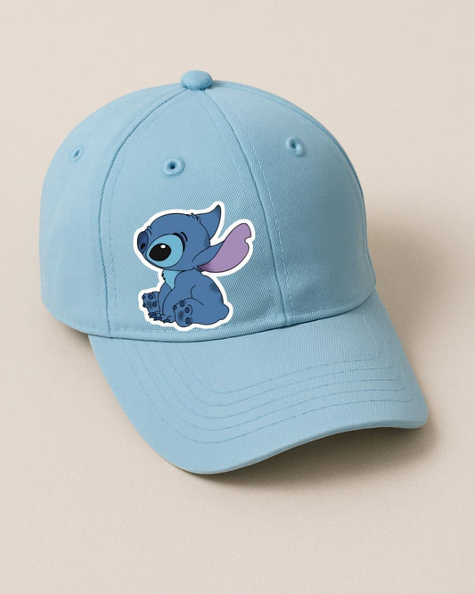 🌺 ¡Aloha estilo! Gorras estampadas de Lilo & Stitch – Blue