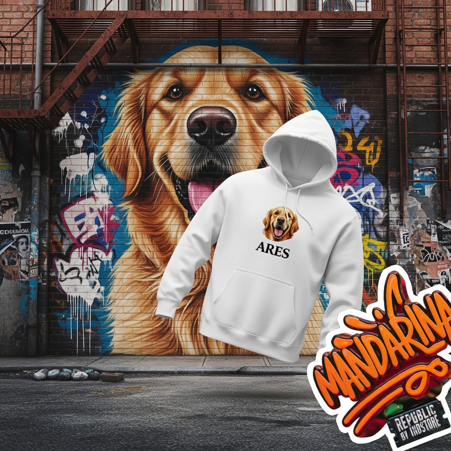 Hoodie Personalizado con la Foto de tu MASCOTA 🐶💖