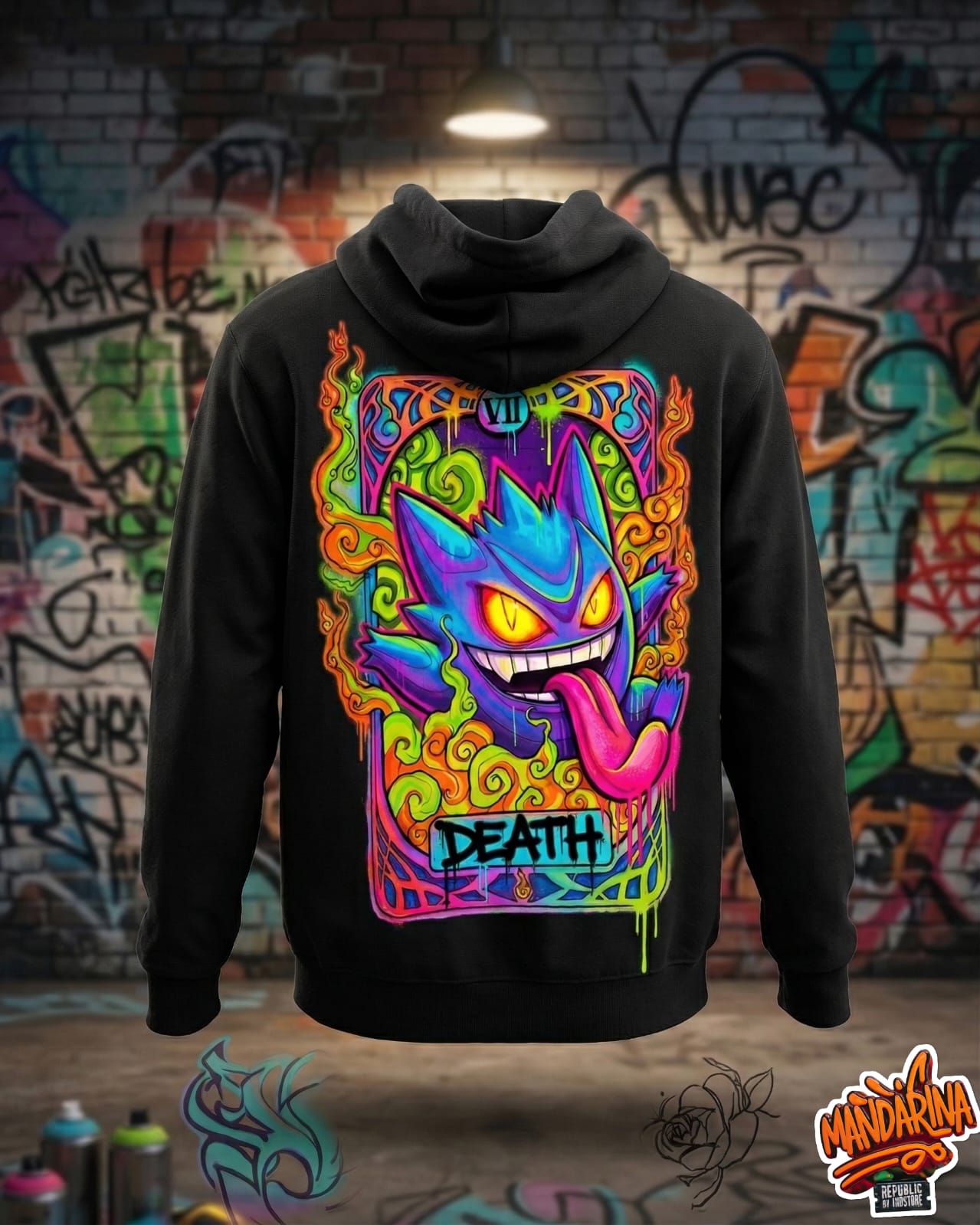 Hoodie Gengar Pokémon Ecuador | Sudadera Streetwear Gamer