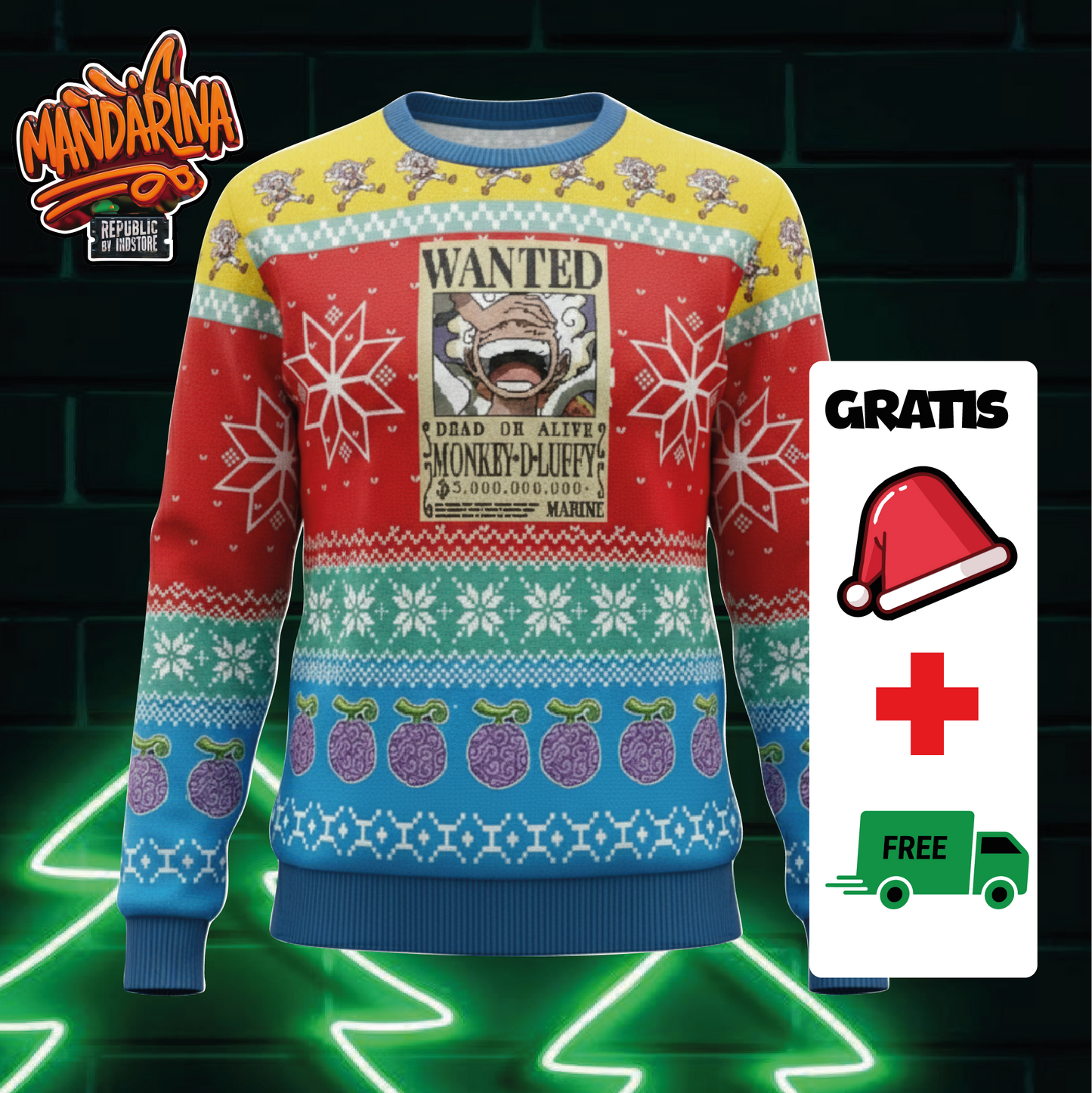 Ugly Sweaters - One Piece Wanted