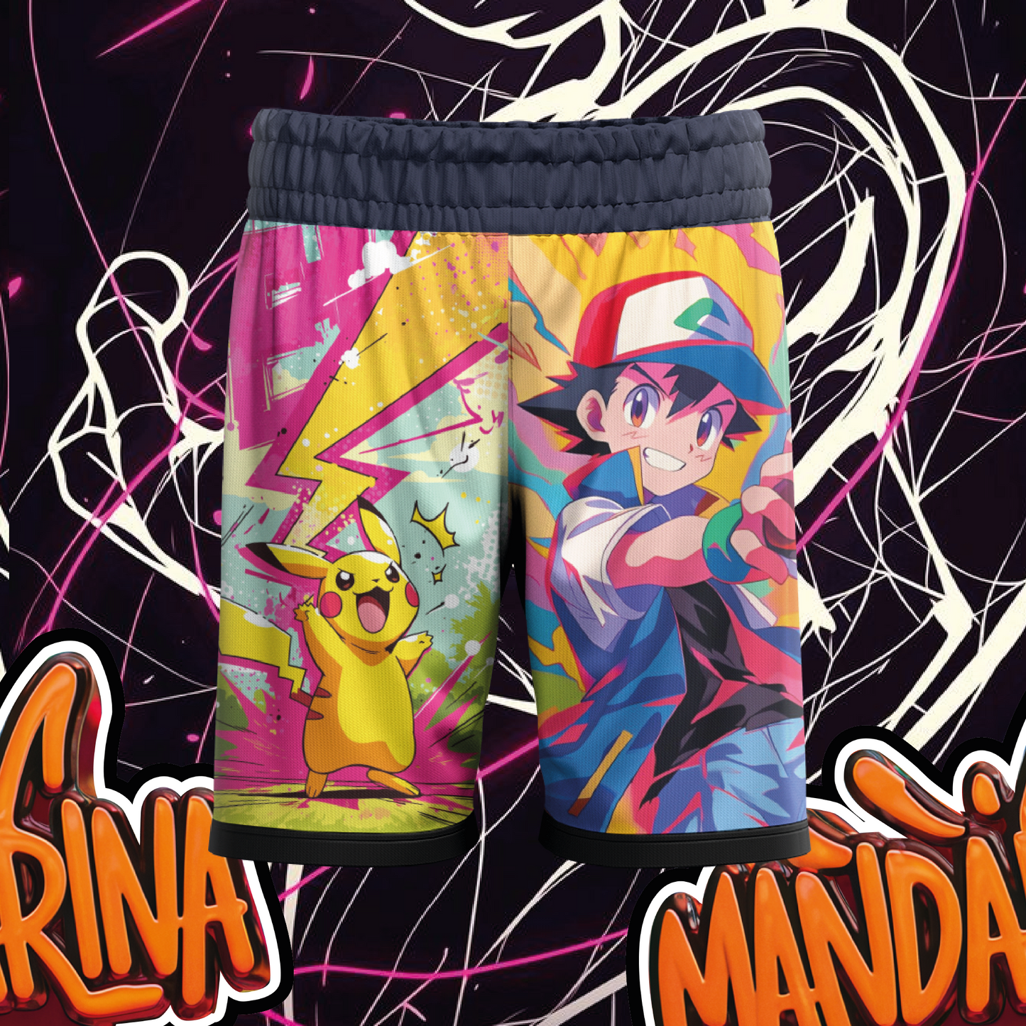 Pantaloneta Pokémon – Atrapa el estilo y la comodidad