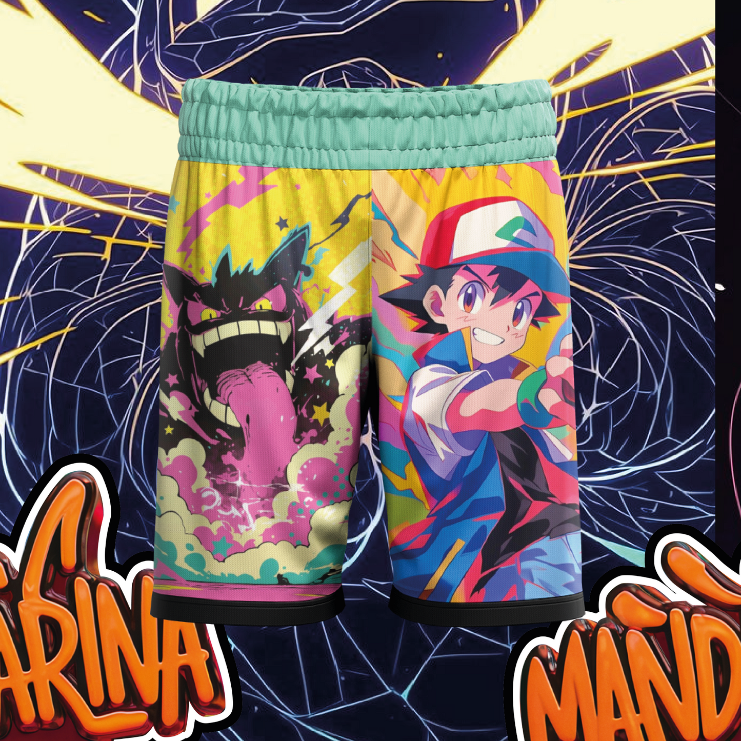 Pantaloneta Pokémon – Atrapa el estilo y la comodidad