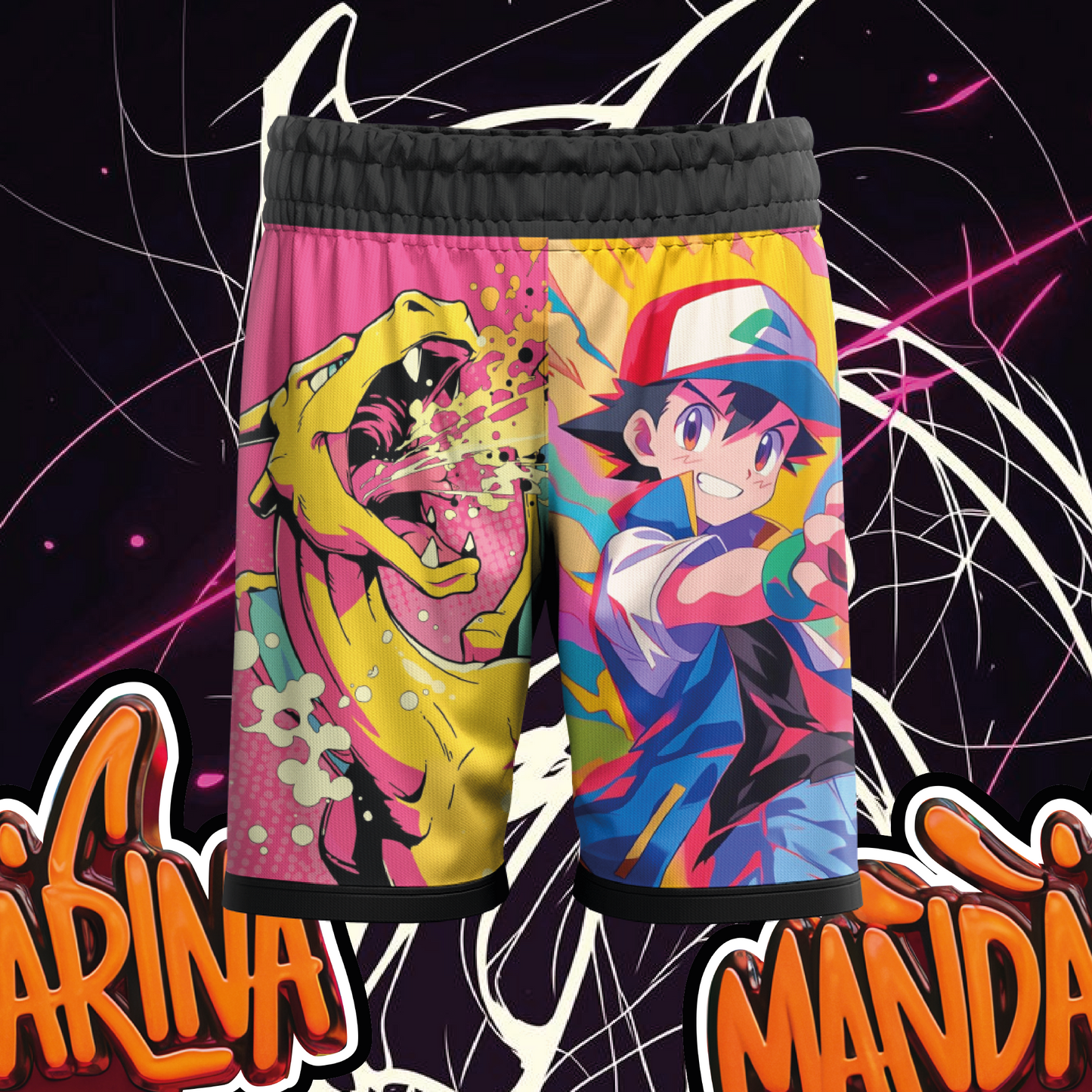 Pantaloneta Pokémon – Atrapa el estilo y la comodidad